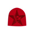Sp5der Star Rhinestone Skully 'Red'