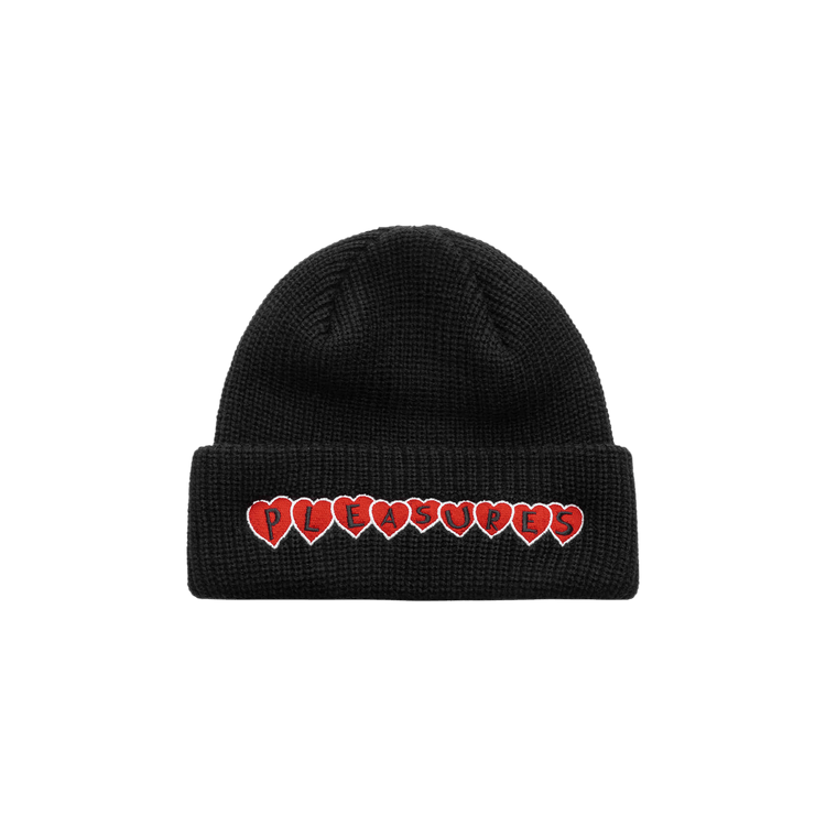 Pleasures Hearts Beanie 'Black'