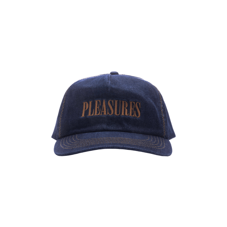 Pleasures Zig Zag Denim Cap 'Indigo'