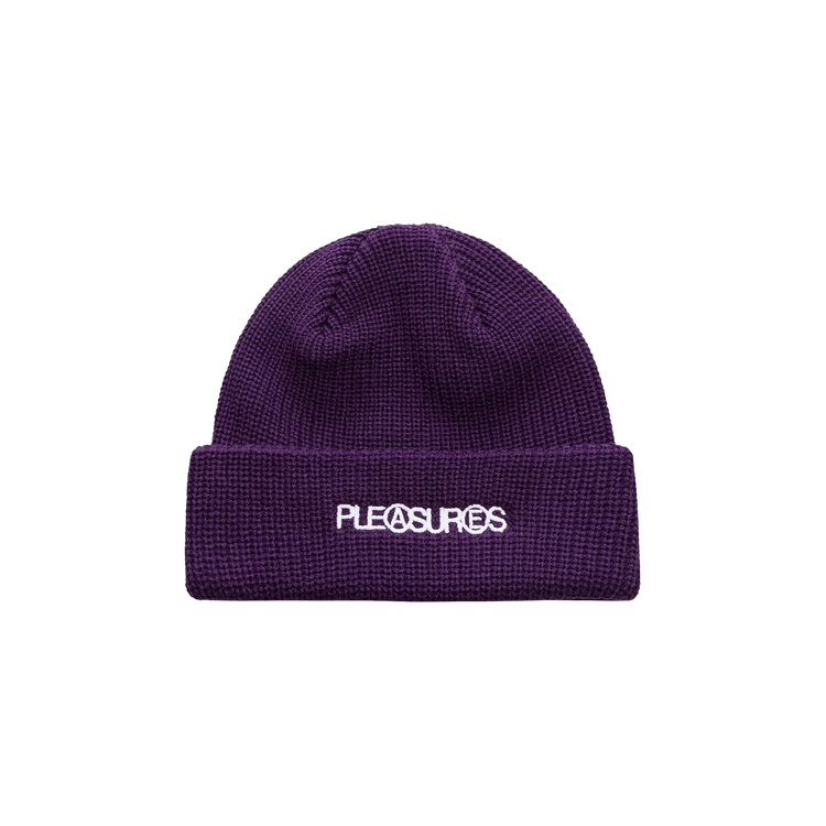 Pleasures Zine Beanie 'Eggplant'