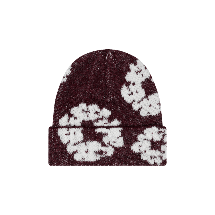 Denim Tears Cotton Wreath Beanie 'Maroon'