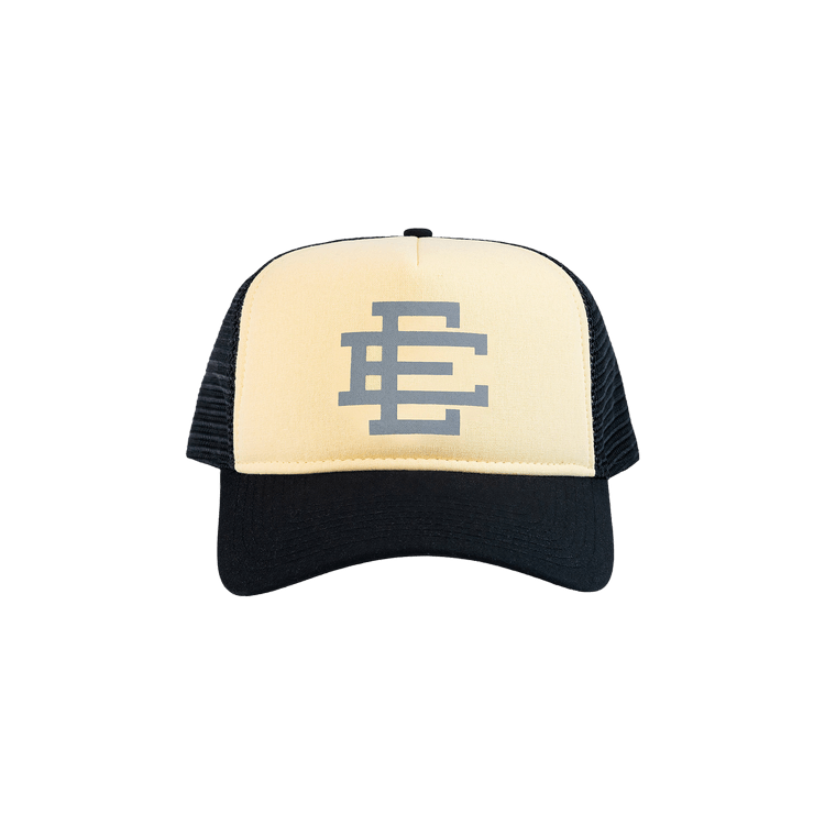 Eric Emanuel EE Trucker Hat 'Black/Off White/Silver'