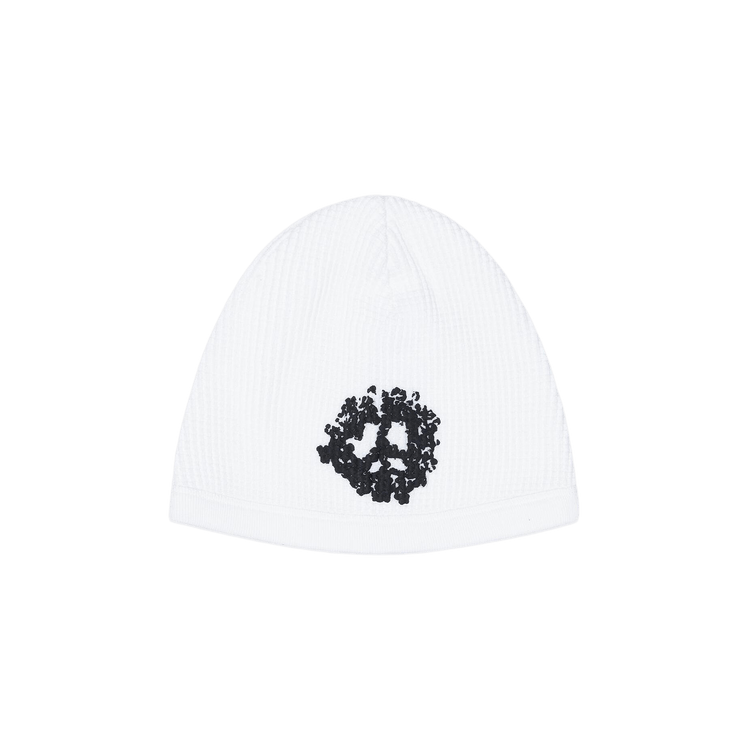 Denim Tears Peace Wreath Waffle Beanie 'White'