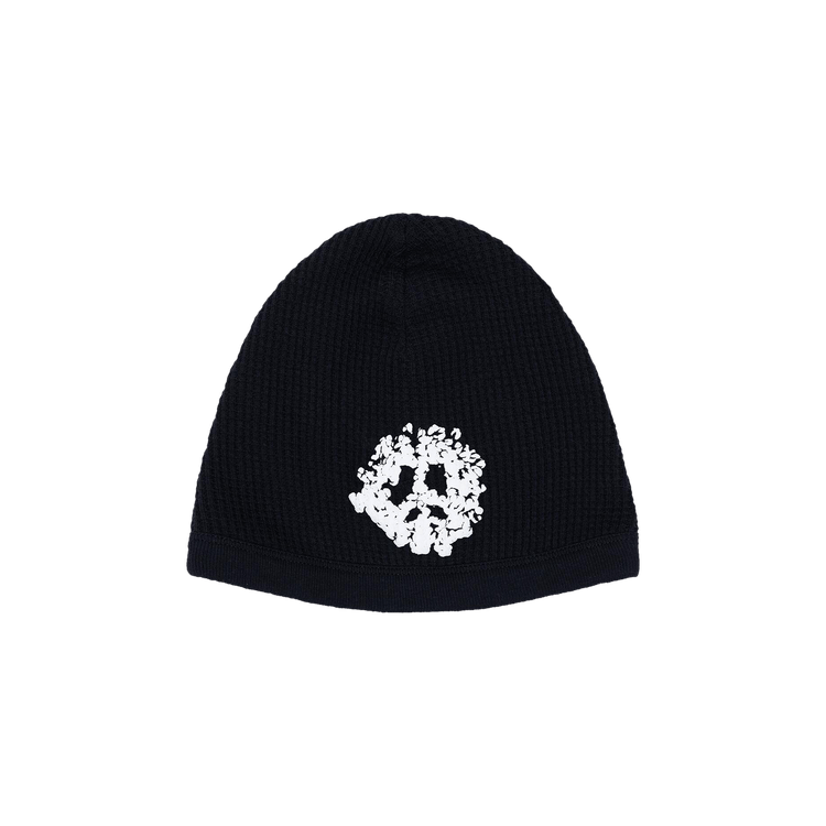 Denim Tears Peace Wreath Waffle Beanie 'Black'
