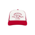 Amiri Eagle Trucker Hat 'Red Rose'
