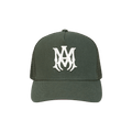 Amiri MA Trucker Hat 'Dark Sage'