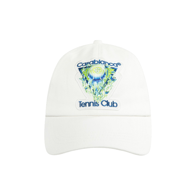 Casablanca Flaming Tennis Ball Cap 'White'