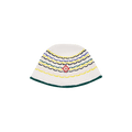 Casablanca Tuck Stitch Hat 'Multicolor'