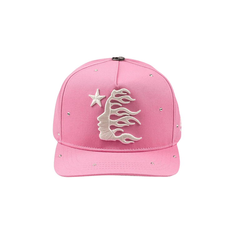 Hellstar Rhinestone Logo Cap 'Pink'