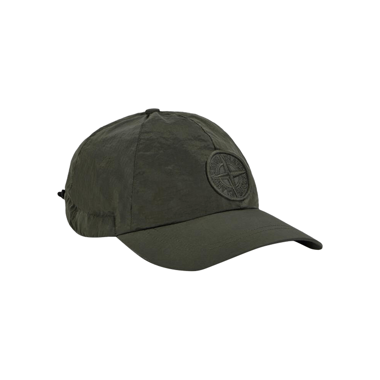 Stone Island Nylon Metal in ECONYL Baseball Cap 'Musk Green'