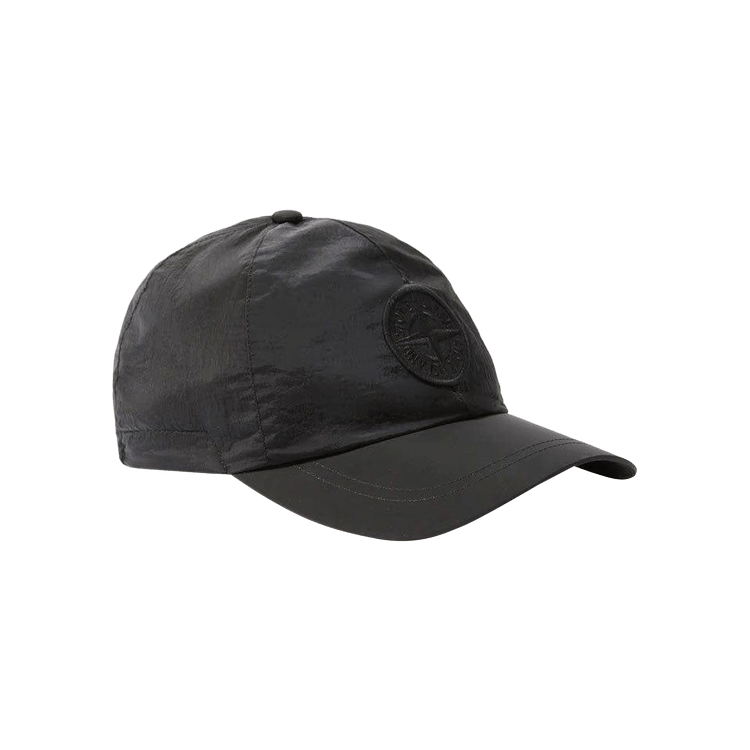 Stone Island Nylon Metal in ECONYL Baseball Cap 'Black'