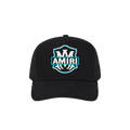Amiri MA Emblem Trucker Hat 'Black'