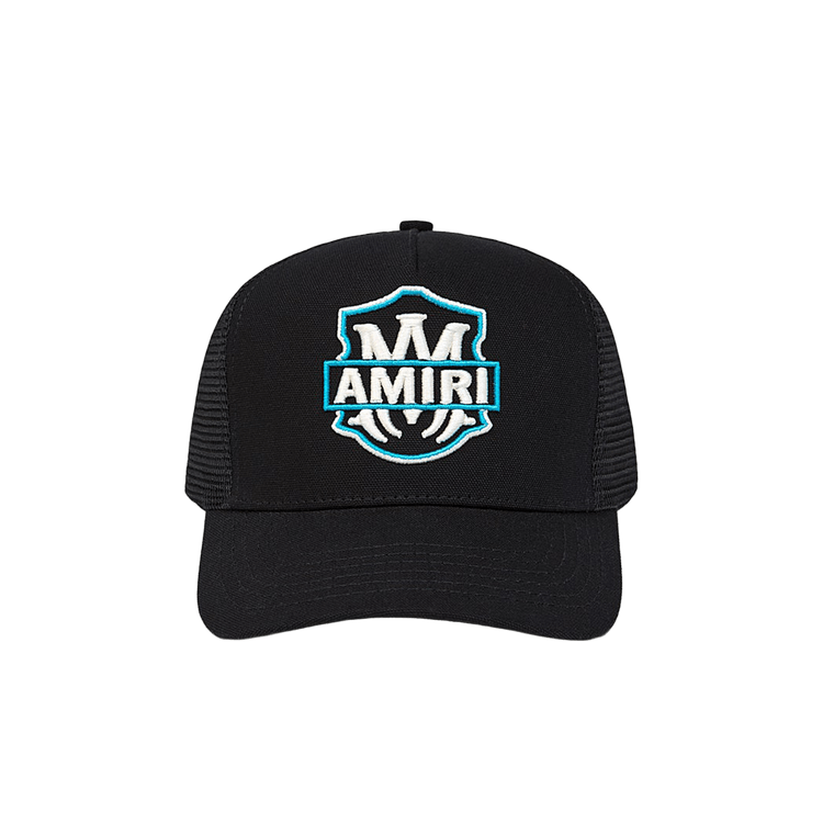 Amiri MA Emblem Trucker Hat 'Black'