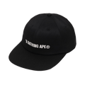 BAPE Logo Panel Cap 'Black'
