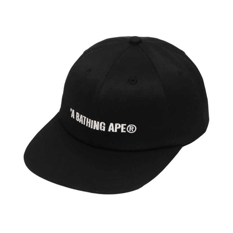 BAPE Logo Panel Cap 'Black'