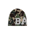 BAPE ABC Camo Knit Cap 'Green'