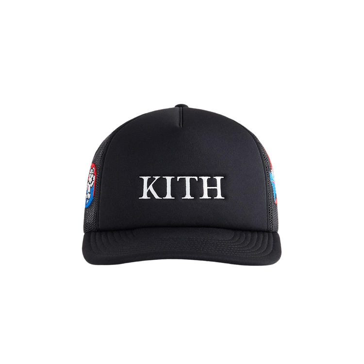 Kith For Olympics Heritage Poly Foam Nolan Trucker Hat 'Black'