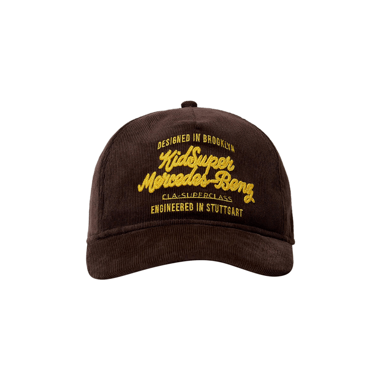 KidSuper x Mercedes Benz Chainstitch Hat 'Brown'