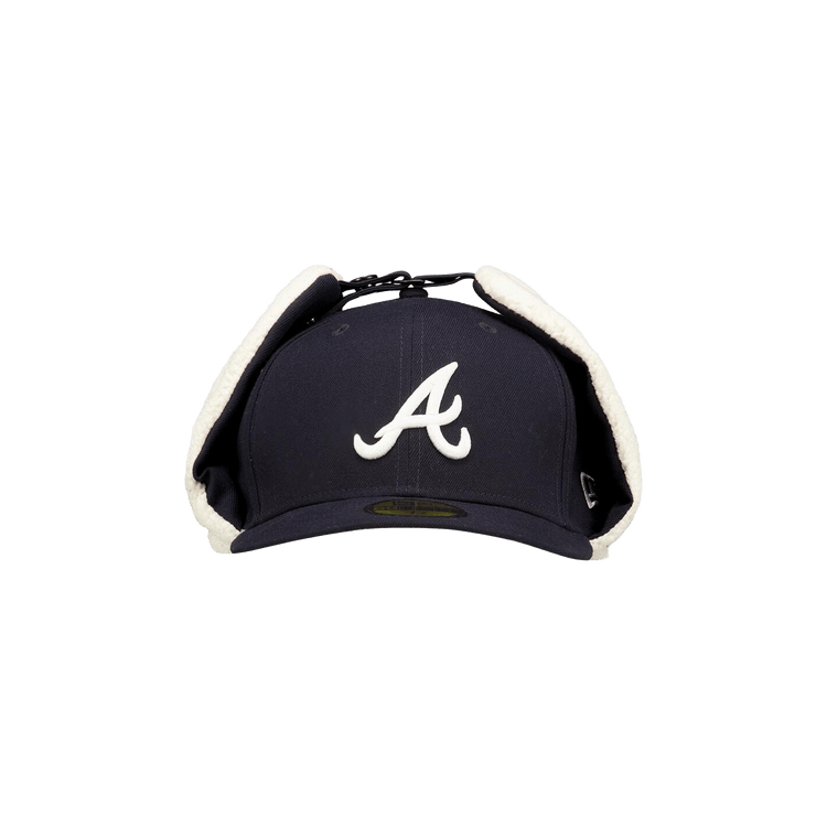 New Era Atlanta Braves Trapper Fitted Hat 'Navy'