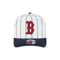 New Era Boston Red Sox Satin Pinstripe Snapback 'White'