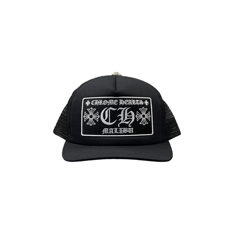 Chrome Hearts Malibu Trucker Hat 'Black'