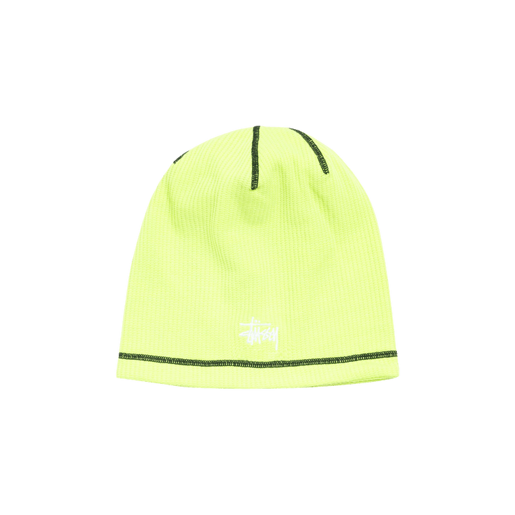 Stussy Waffle Skullcap 'Lime'