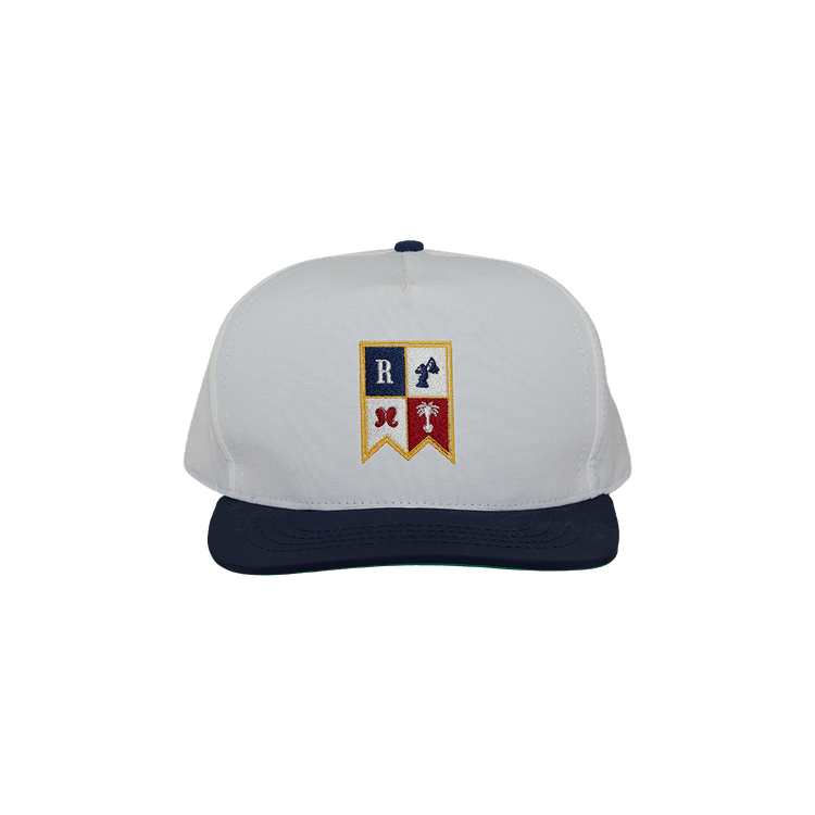 Rhude Harbor Crest Hat 'White/Navy'