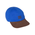 Miu Miu Drill Washed Bicolore Hat 'Azzurro/Cacao'