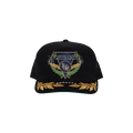 Rhude Montenegro Regatta Trucker Hat 'Black/Navy/Gold'