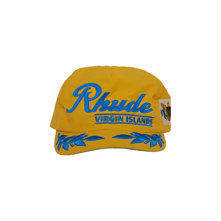 Rhude Virgin Islands Hat 'Yellow/Blue'
