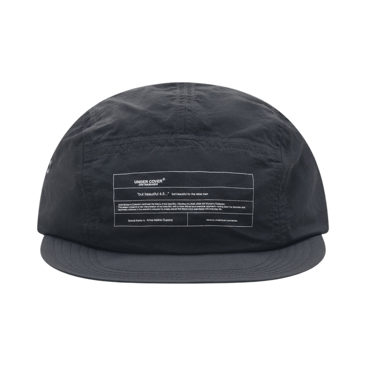 Undercover Print Detail Cap 'Black'