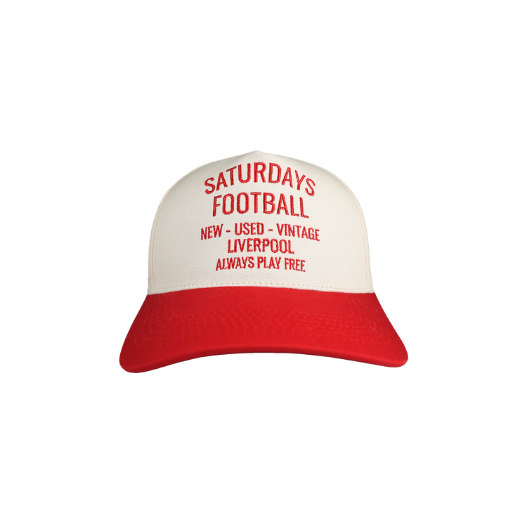 Saturdays Football Merseyside 5 Panel Cap 'White'