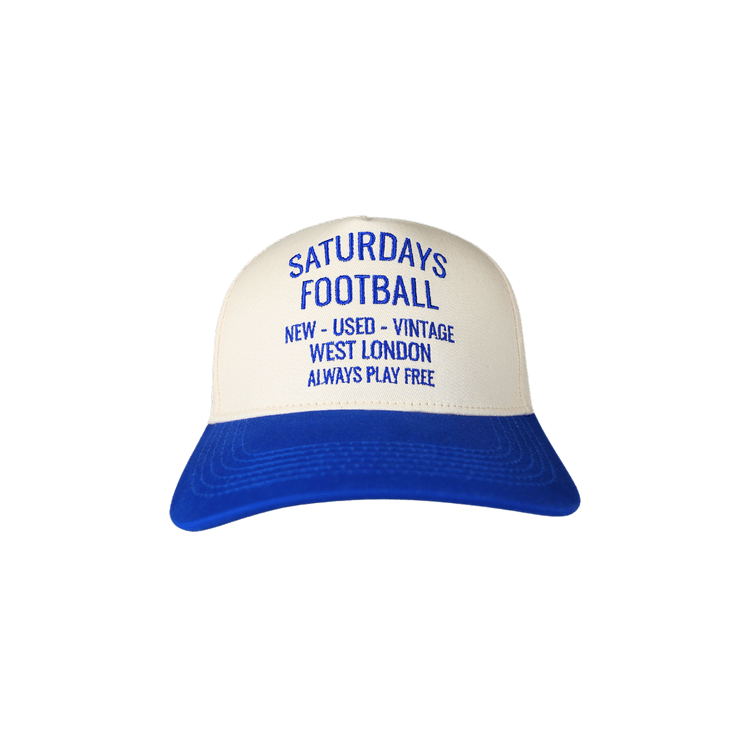 Saturdays Football West London 5 Panel Cap 'White'