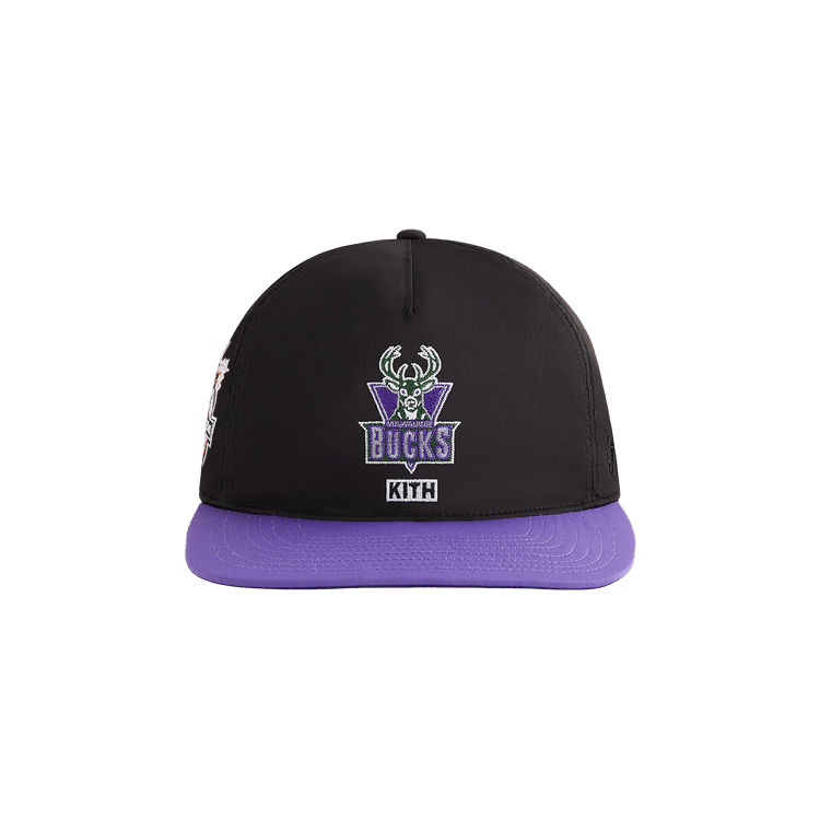 Kith x '47 For NBA All-Star Milwaukee Bucks Sl Hitch Snapback 'Black'
