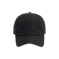 Stussy Mid-Depth Workgear Waxed Snapback 'Black'