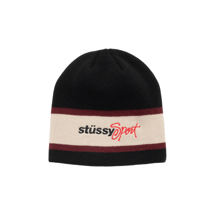 Stussy Sport Stripe Skullcap 'Black'