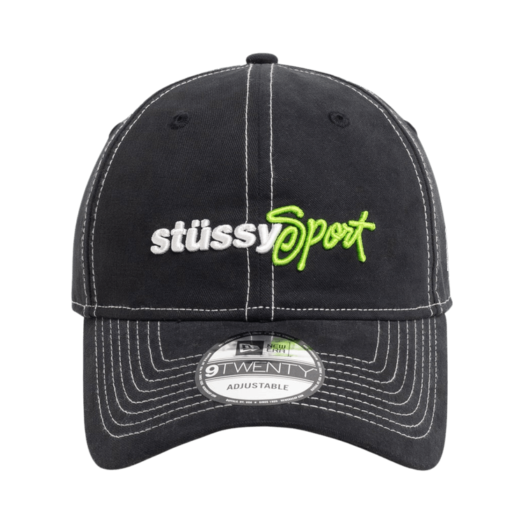 Stussy x NEW ERA 9twenty Sport Strapback 'Black'