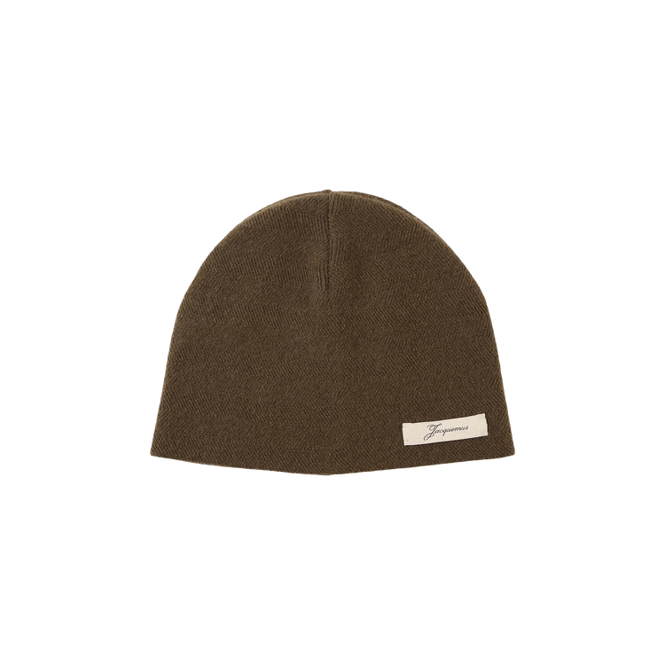 Jacquemus Le Bonnet Chevron 'Khaki'