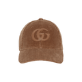 Gucci Crinkle Cord Cap 'Teak/Beige'