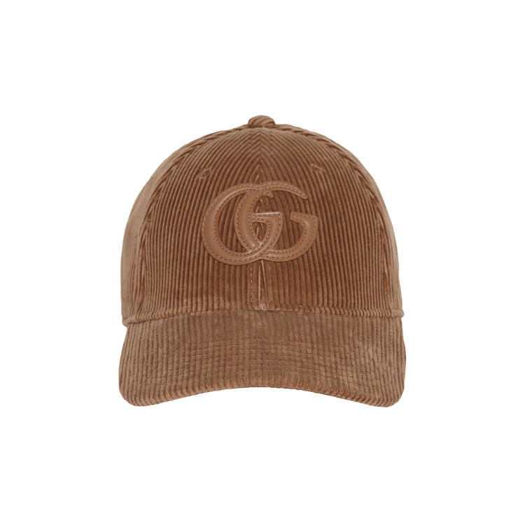 Gucci Crinkle Cord Cap 'Teak/Beige'