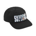 Supreme Embroidered Money Logo 6-Panel 'Black'