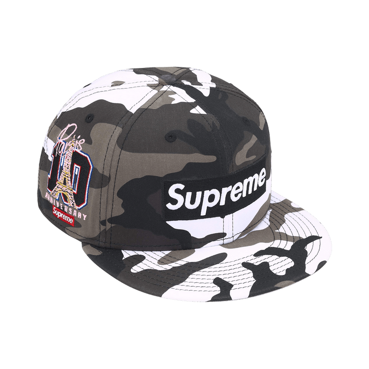 Supreme Shop Box Logo New Era 'Snow Camo Paris'