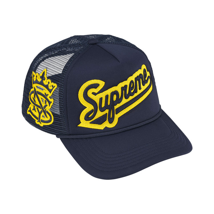 Supreme University Mesh Back 5-Panel 'Navy'