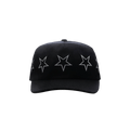 Pleasures Stars Snapback 'Black'