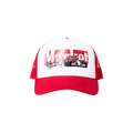 Market Formula One Trucker Hat 'Red/White'
