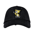 Market Yellow Panther Dad Hat 'Jet Black'