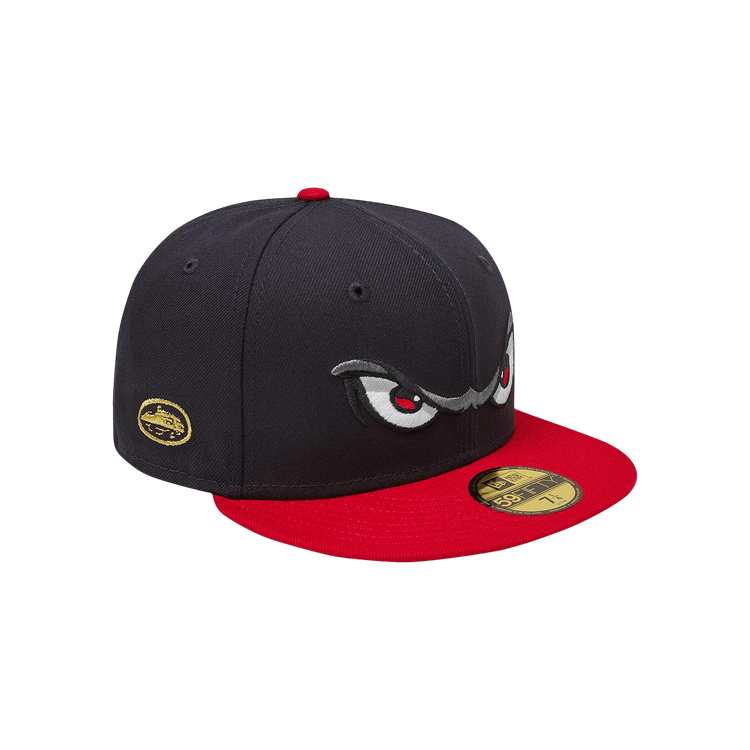 Corteiz Storm New Era 59FIFTY Fitted Cap 'Navy/Red'