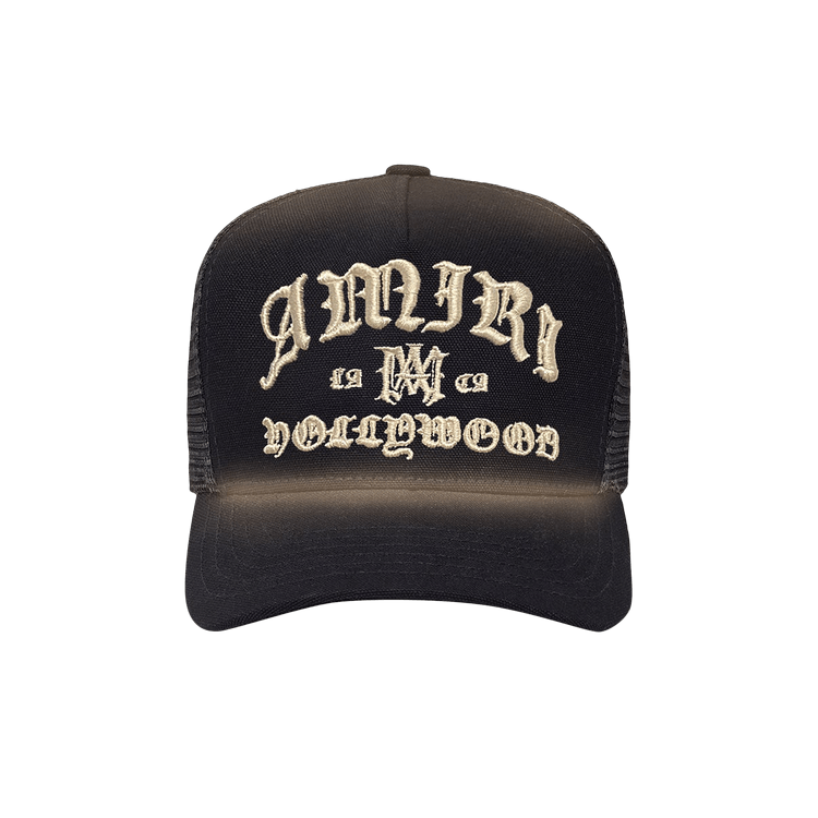 Amiri Hollywood Trucker Hat 'Black'