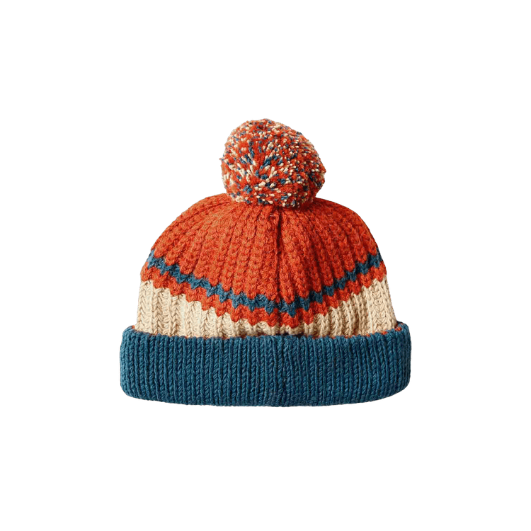 Kapital 3G Wool Cable Knit Cap 'Orange'