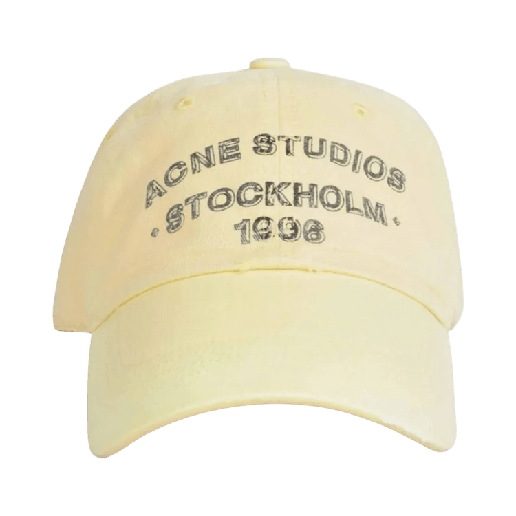 Acne Studios Logo 1996 Cap 'Light Yellow'